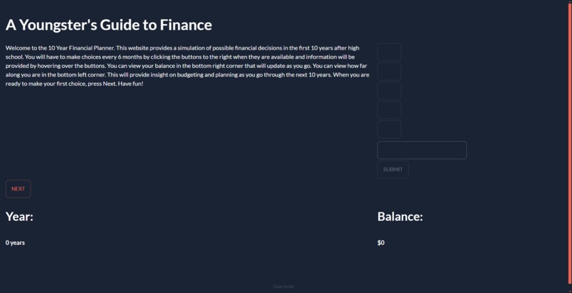A Youngster's Guide to Finance – screenshot 4