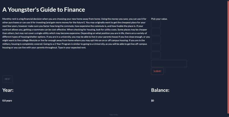 A Youngster's Guide to Finance – screenshot 6
