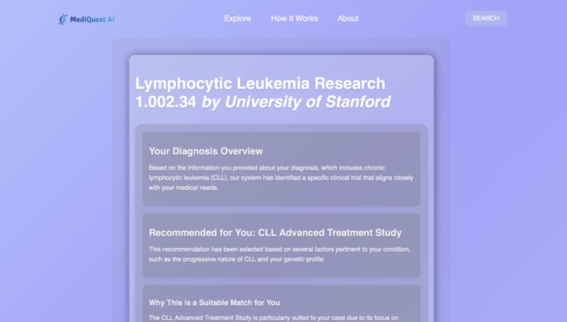 MediQuest AI – screenshot 3