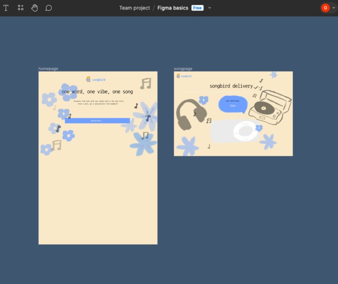 songbird – screenshot 1