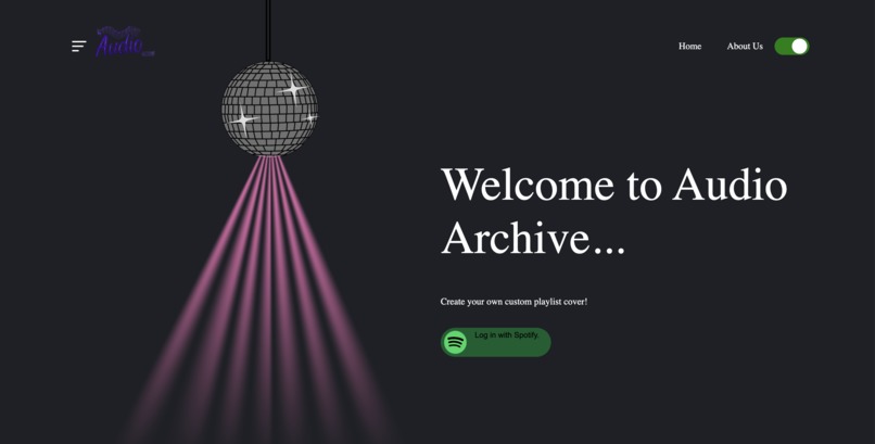 Audio Archive – screenshot 1