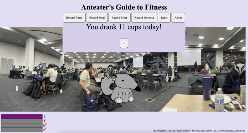 Anteater's Guide to Fitness – screenshot 1