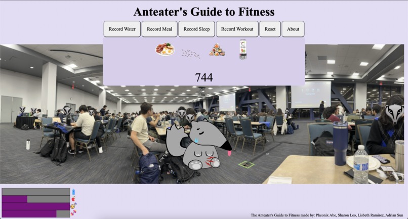 Anteater's Guide to Fitness – screenshot 2