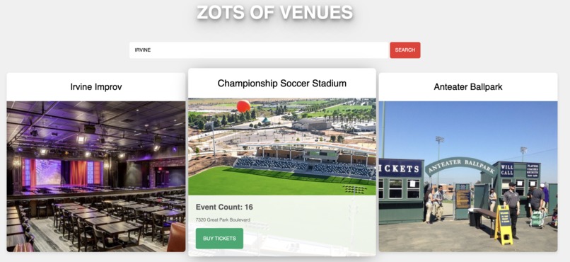 Zots of Venues  – screenshot 2