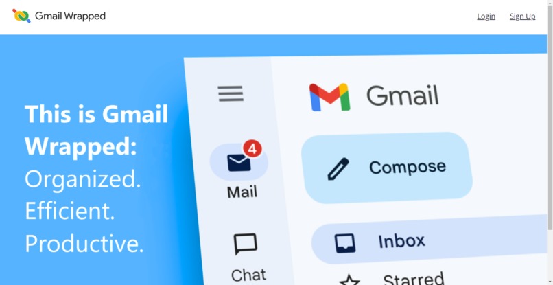 Gmail Wrapped – screenshot 1