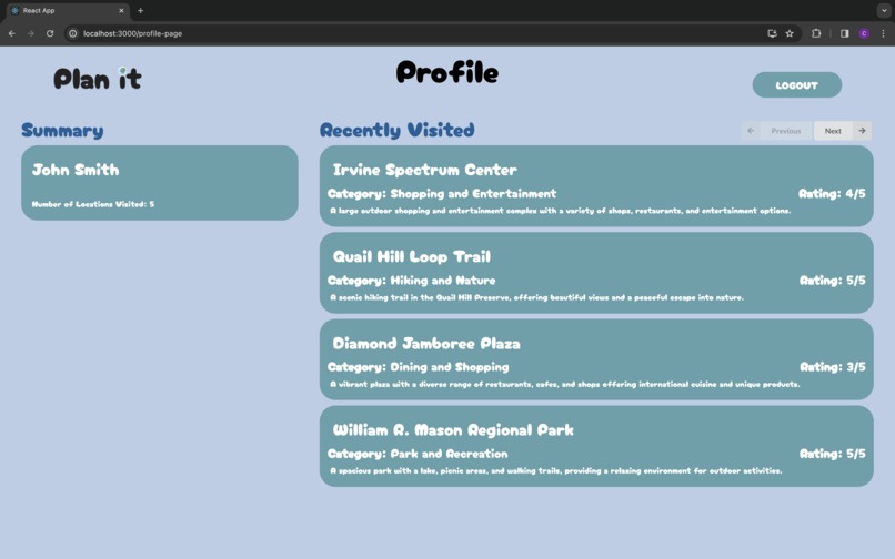 Plan-It – screenshot 3
