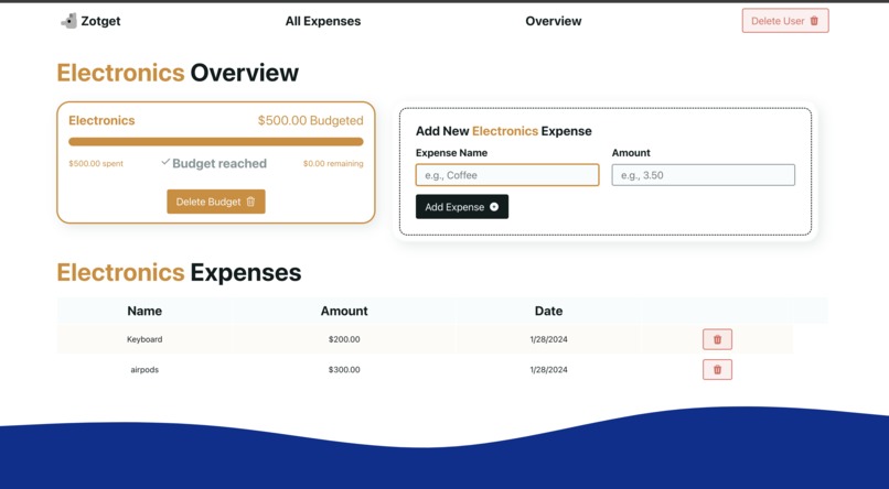 Zotget – screenshot 3