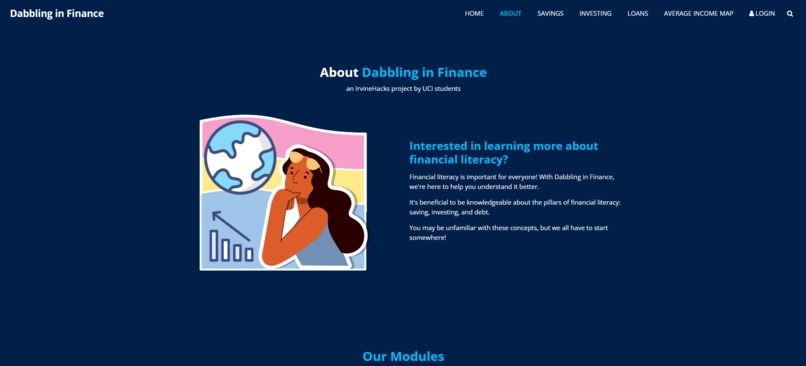 Dabbling in Finance – screenshot 2