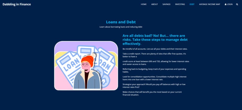 Dabbling in Finance – screenshot 5