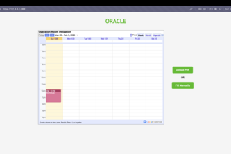 ORACLE (Operation Room Allocation & Case Length Estimation)