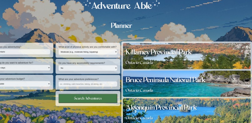 AdventureAble – screenshot 2