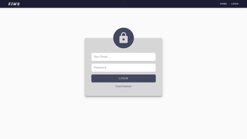 EIMS – screenshot 1
