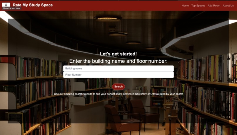 Rate My Study Space – screenshot 1