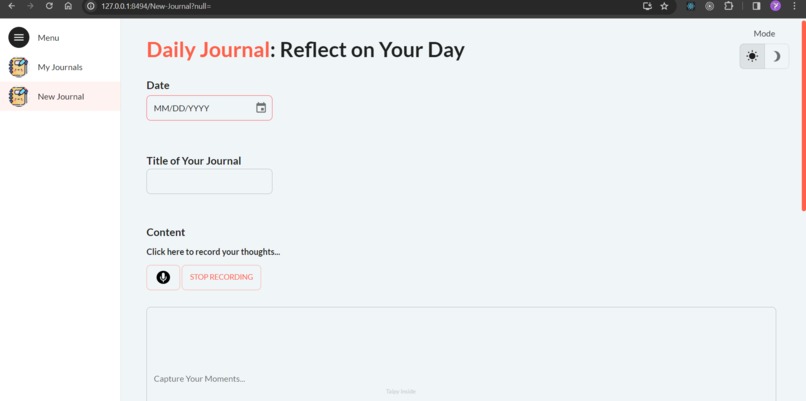 Blog Your Journal – screenshot 2