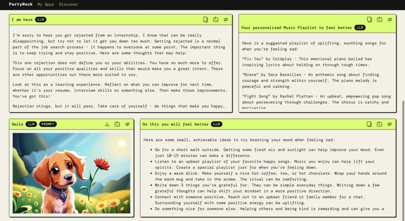 Feel-Good Power App: Making Your Day Brighter – screenshot 2