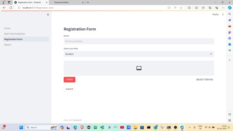 FaceAttend.System – screenshot 2
