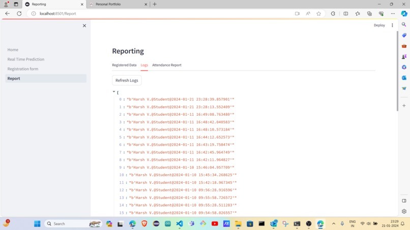 FaceAttend.System – screenshot 3