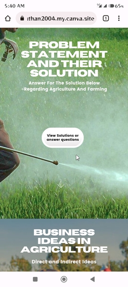 Agri hub a website for farmers  – screenshot 2
