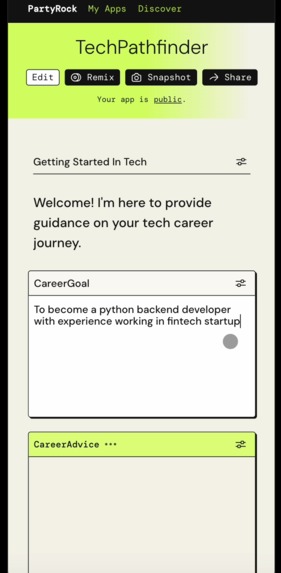 TechPathfinder – screenshot 1