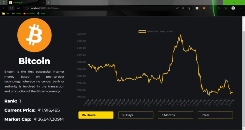 INFOCRYPTO – screenshot 2