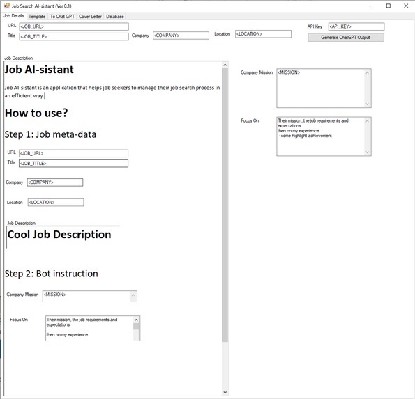 Job AI-Sistant – screenshot 2