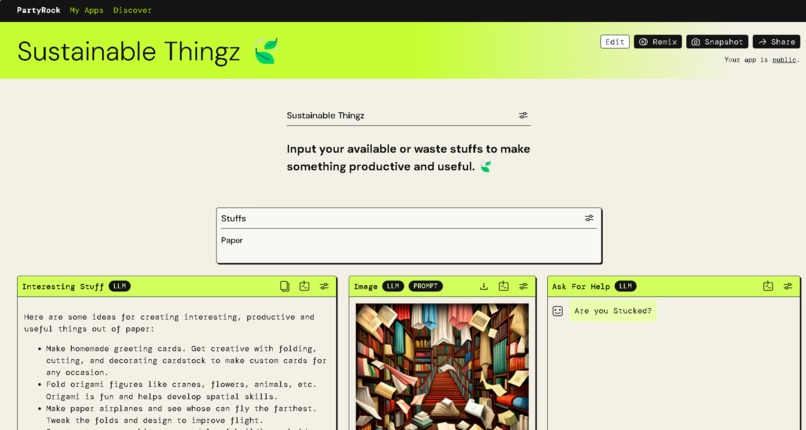 Sustainable Thingz – screenshot 1