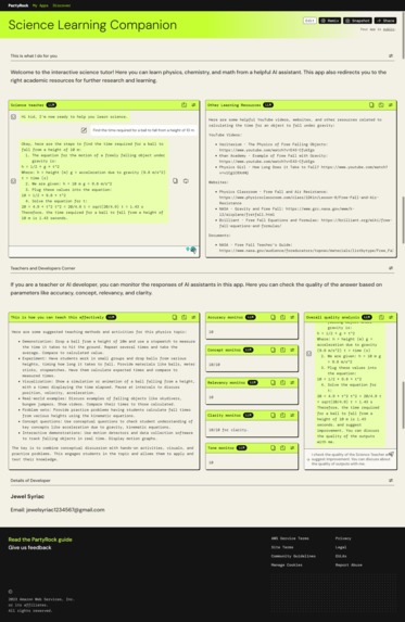 Science learning companion – screenshot 1