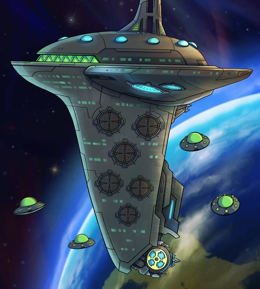 Opening Cutscene Animation - "Aliens Want Our Mascot?!" – screenshot 7