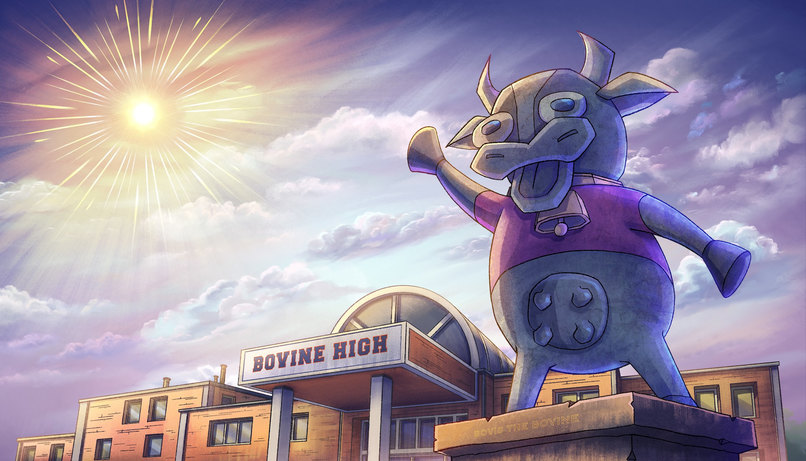 Opening Cutscene Animation - "Aliens Want Our Mascot?!" – screenshot 8