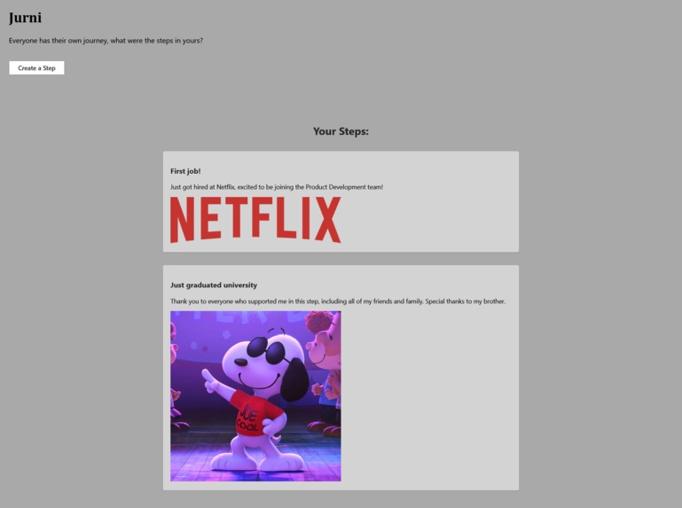 Jurni – screenshot 1