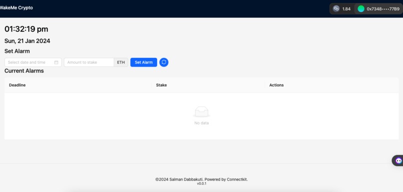 Wakeme Crypto  – screenshot 2