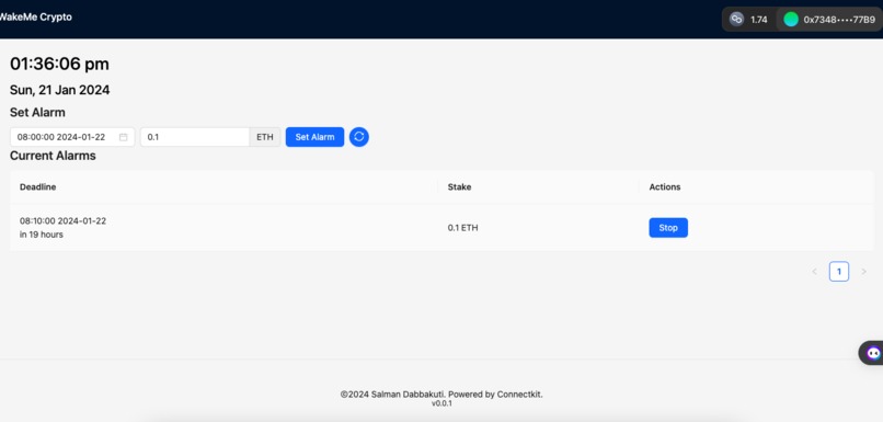 Wakeme Crypto  – screenshot 3