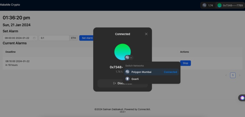 Wakeme Crypto  – screenshot 4