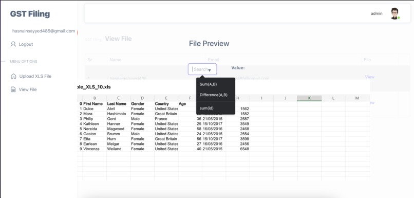 GST Filling APP – screenshot 5