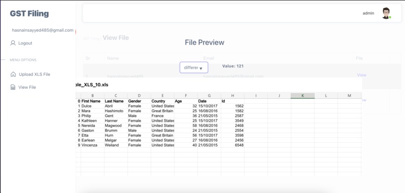 GST Filling APP – screenshot 2