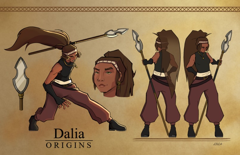 ORIGINS - Dalia and Anubis Concept Art – screenshot 1