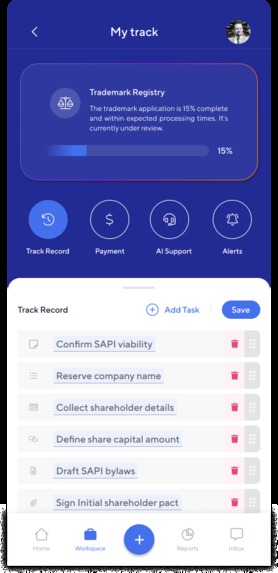 Lawgic Legal Track – screenshot 2