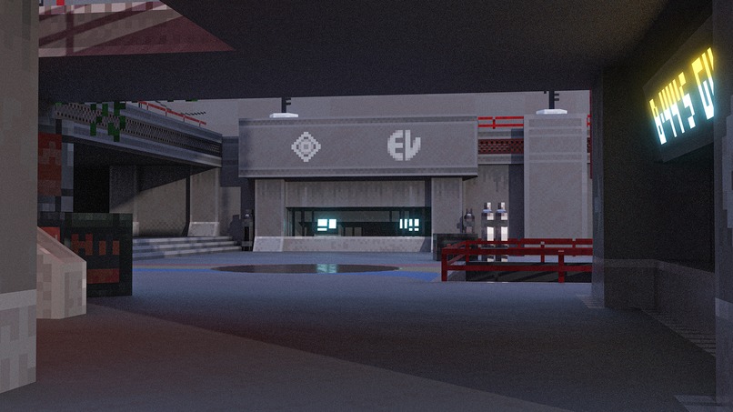 Low-Poly Pixel Art D2 Tower – screenshot 3