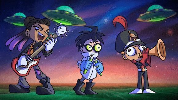 Aliens Want Our Mascot?! [iOS & Android]- Art Implementation – screenshot 3