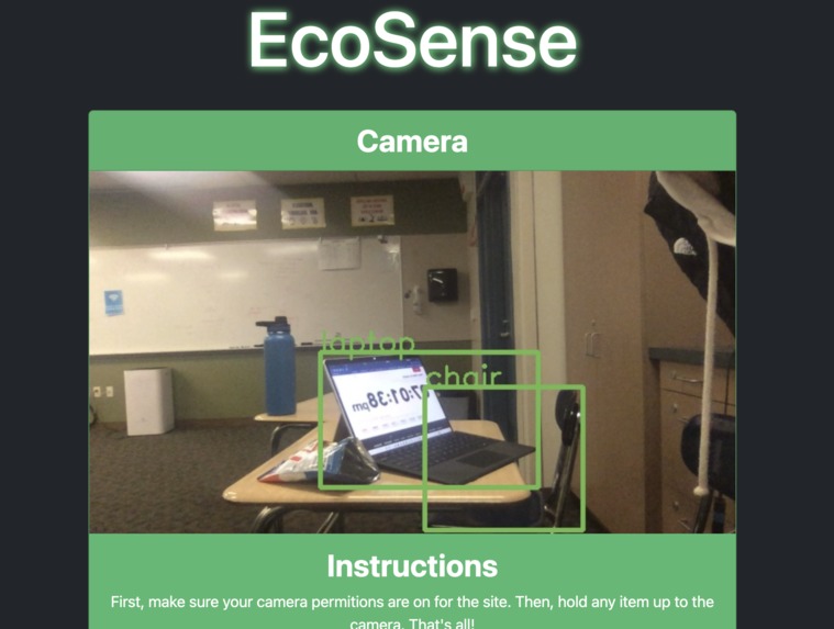 EcoSense – screenshot 2