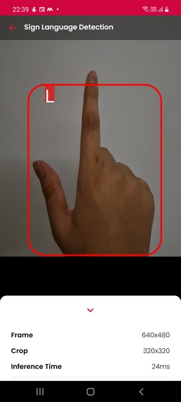 Sign Language Translation App – screenshot 3
