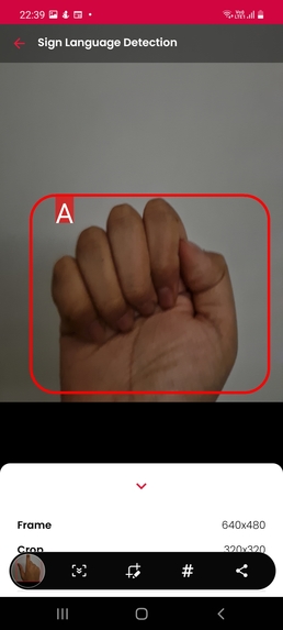 Sign Language Translation App – screenshot 4