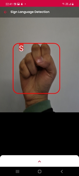 Sign Language Translation App – screenshot 5