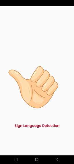 Sign Language Translation App – screenshot 1