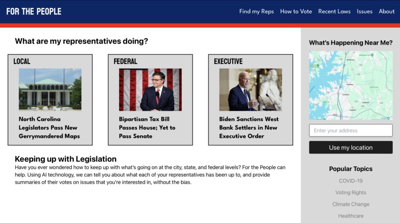 For the People – screenshot 3