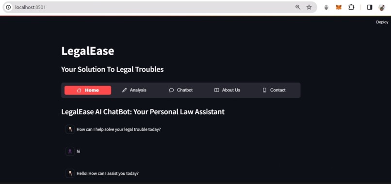 LegalEase – screenshot 2