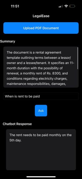 LegalEase – screenshot 3