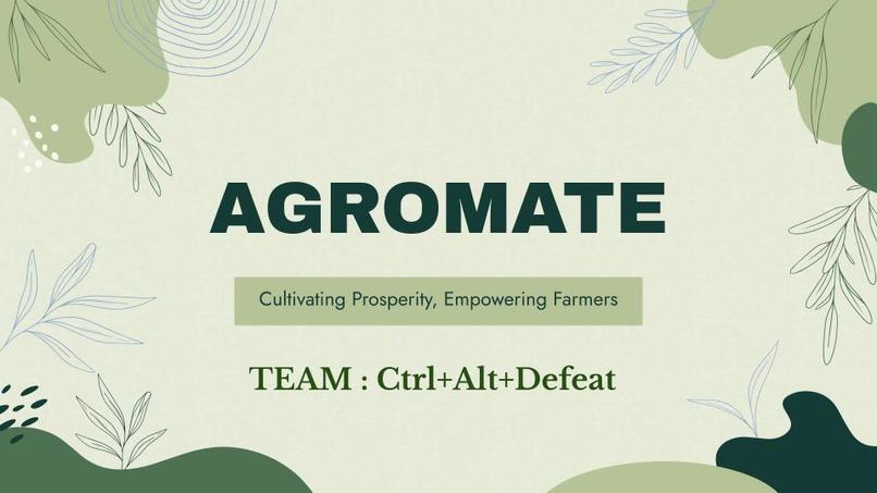 AGROMATE – screenshot 1