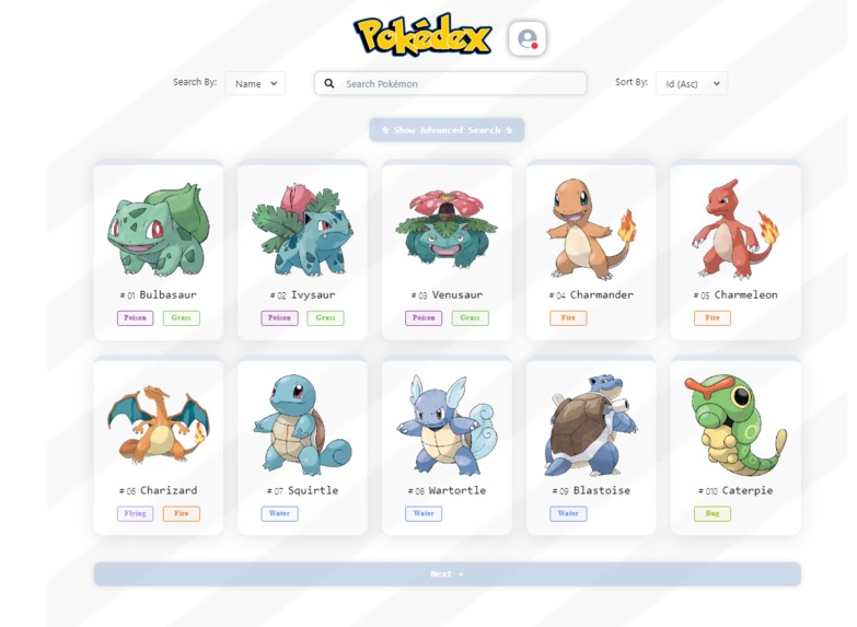 Pokedex Clone – screenshot 3