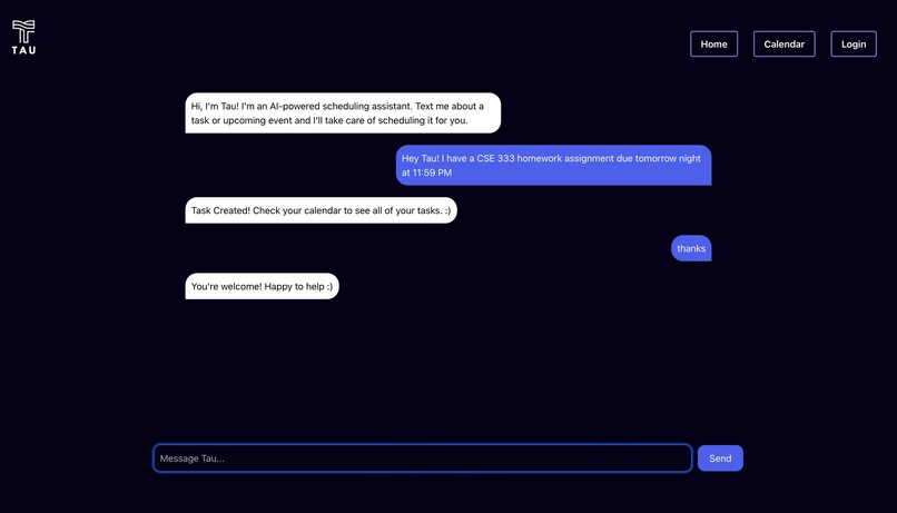 Tau – screenshot 2